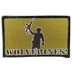 Wolverines Morale Patch High Quality Tactical Military Patch 1 Wolverines Morale Patch