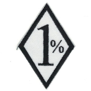 1 er Biker Patches