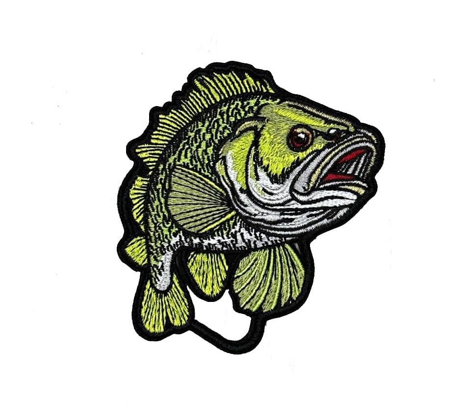 Fishing Iron On Patches Custom Designs | Stitchpatches.com