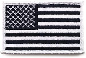 flag embroidered patches