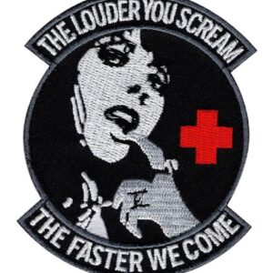 funny medic patches
