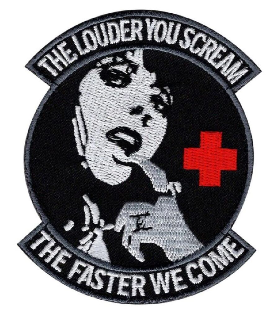 Funny Medic Patches Humorous Unique Medical | Stitchpatches.com