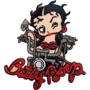 Betty Boop Biker Patch