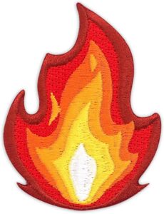 custom fire patch