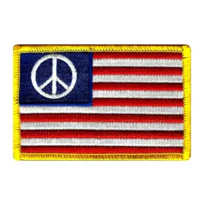 American Flag Iron On Patch Easy Symbol 1 american flag iron on patch