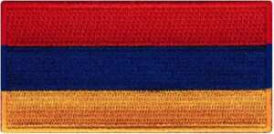 American Armenian Flag Embroidered Patch