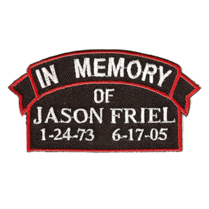 Biker Memorial Patches