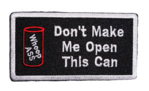 funny vest patches