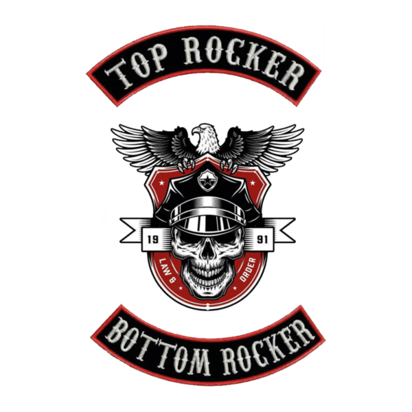 Custom Biker Rocker Patches With Style | Stitchpatches.com