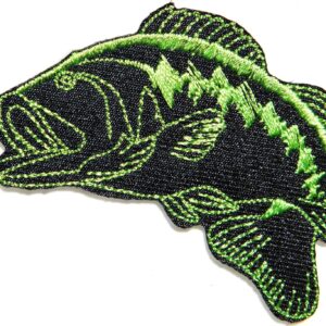 fishing patches embroidered