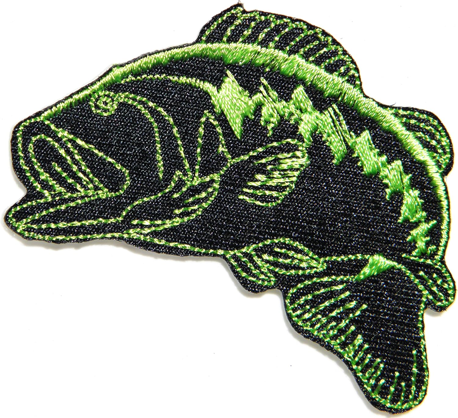 Fishing Patches Embroidered Custom High Quality Angler Patches For Hats ...