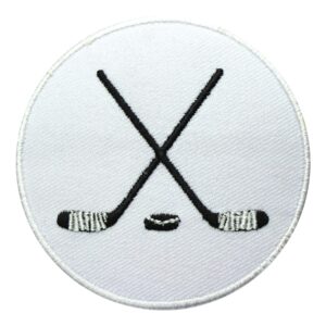 Hockey Iron On Patches