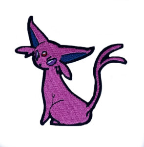 Espeon Patch Elegant Embroidered Design 1 Espeon Patch
