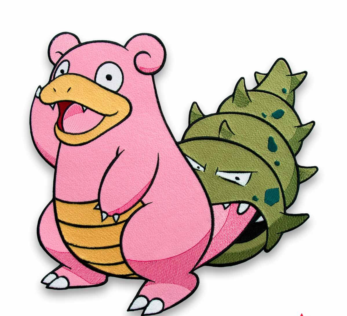 Slowbro Pokemon Embroidered Patch | Stitchpatches.com