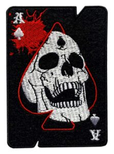 Ace of Spades Biker Patch