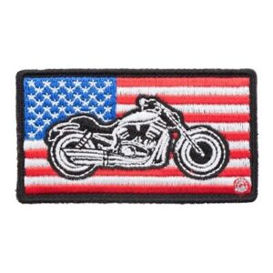 Biker Flag Patches