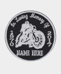Biker Memorial Patch