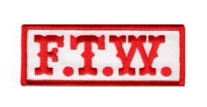 FTW Biker Patch