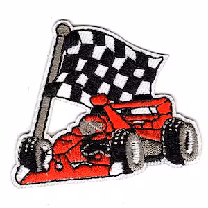 race car driver patches