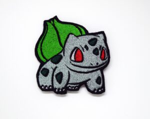 bulbasaur christmas sew on patch