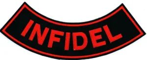 Infidel Biker Patch