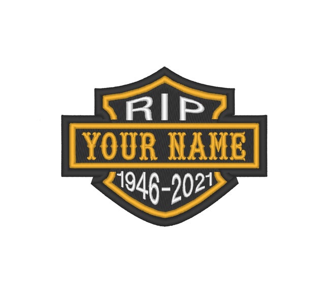 Memorial Patches Motorcycle Tribute Designs | Stitchpatches.com