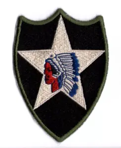 army patch with indian head