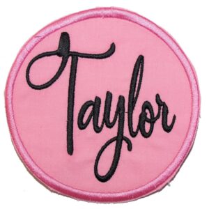 personalized embroidered name patches