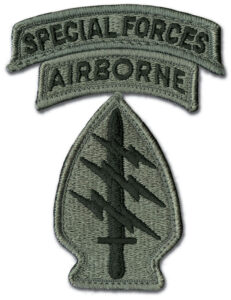Army SF Patch
