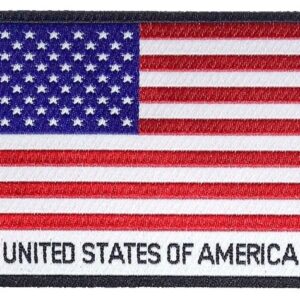 US Flag Embroidered Patch
