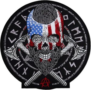 Viking Biker Patches