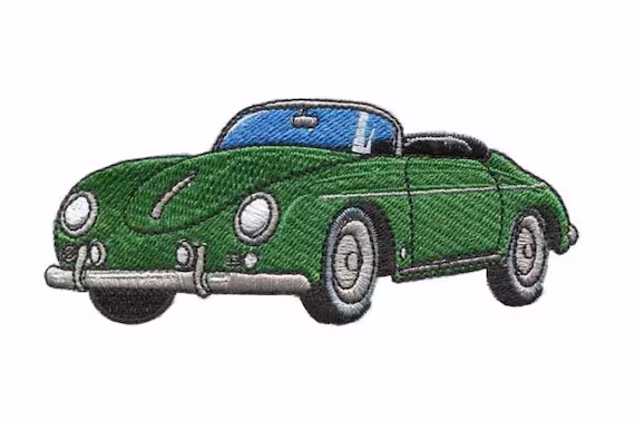 Vintage Car Patches
