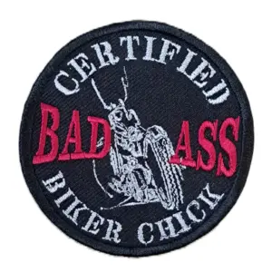 Badass Biker Patches