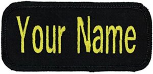 Personalized Embroidered Name Patch