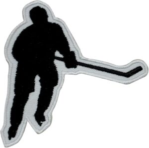 Hockey Iron On Patch