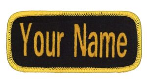 custom work shirt patches