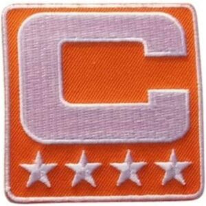 Hockey Jersey Captain Patch 1 hockey jersey captain patch