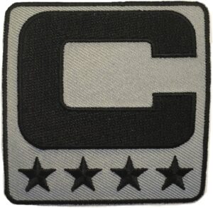hockey captain patch