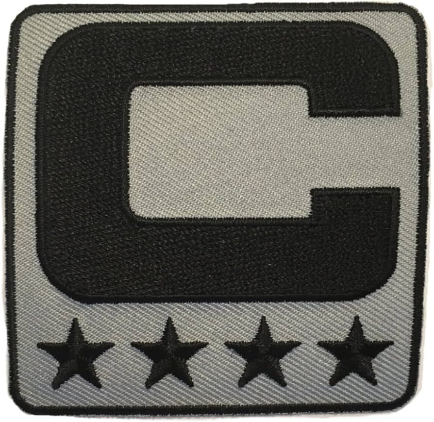 Hockey Captain Patch Bold Team Leadership | Stitchpatches.com