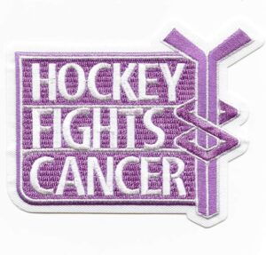 hockey fights cancer patch