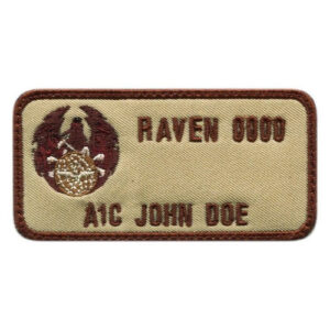 flight jacket name patch
