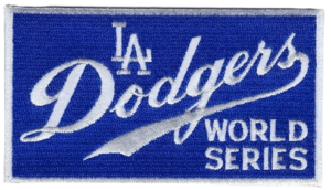 Dodgers World Series Patch