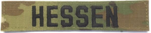 Army Name Patch 1 Army Name Patch