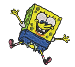News Guy SpongeBob Patch