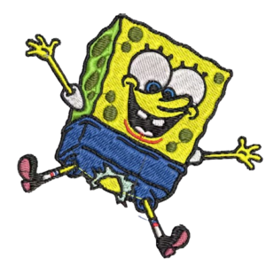 News Guy SpongeBob Patch