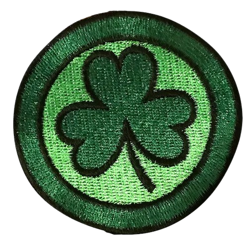 Patrick's Day Iron-On Patches