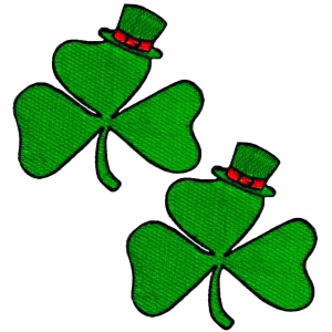 Patrick's St Day Iron-On Patches
