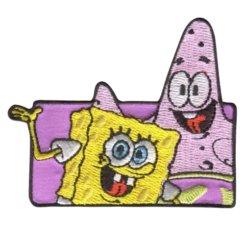 SpongeBob And Patrick Star Patch