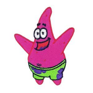 SpongeBob Patrick Cartoon Patch