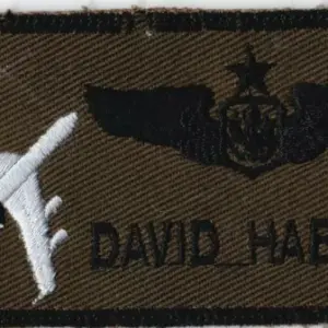 af flight suit name tags